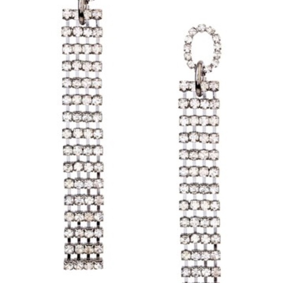 CHLOE & THEODORA BETTY STRAIGHT STRAND EARRINGS - Picture 4 of 4